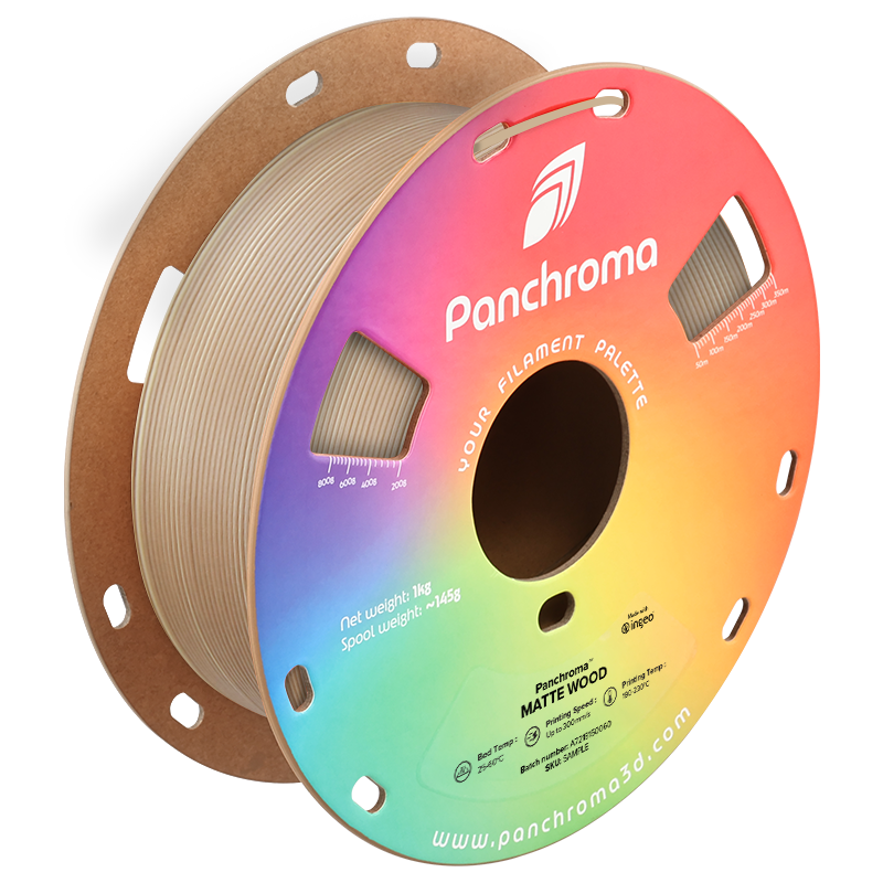 Panchroma™ Gradient Matte PLA (Formerly PolyTerra™ Gradient) - Wood - 1.75mm - 1KG